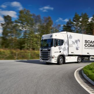 Die hohe Zuverlässigkeit eines Scania - Scania LKW bei Brimec